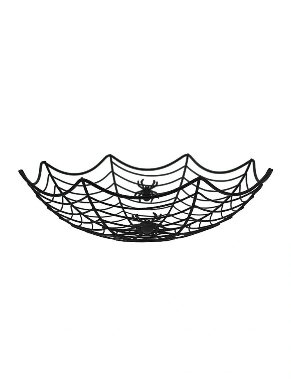 Celébrate Together NWT Halloween Spider Web Serving Bowl - Black
